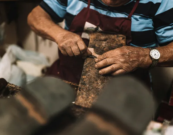 Artisan au travail